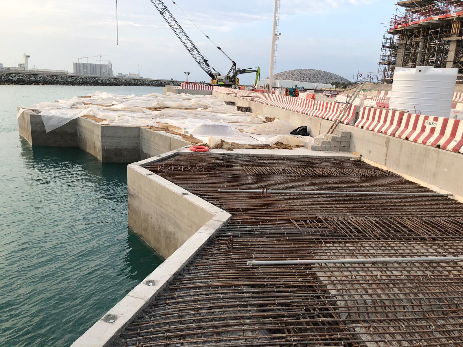 Quay Wall Superstructures